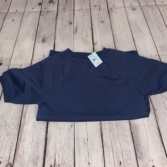NWT Cat & Jack youth sweatshirt in purple gray short sleeve youth size L 12-14 - Picture 3 of 10